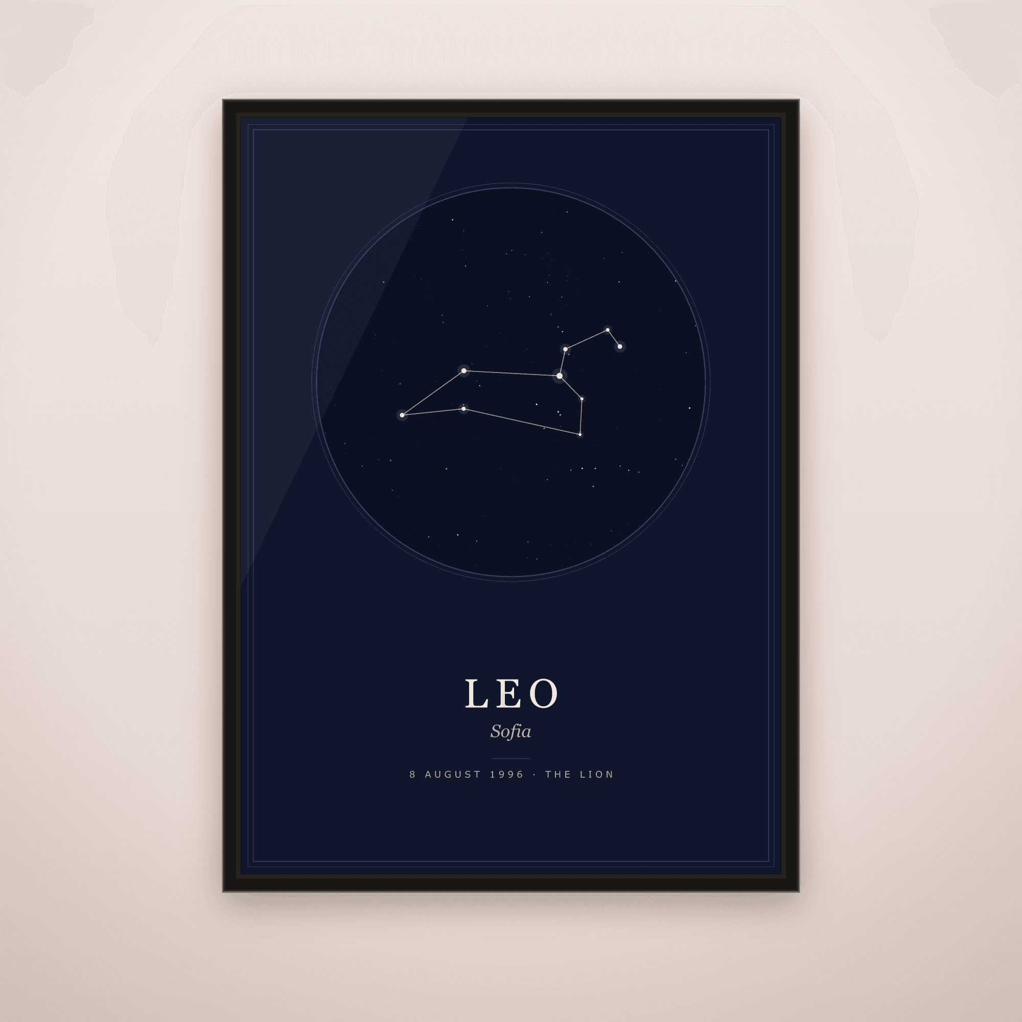 Zodiac Constellation Print